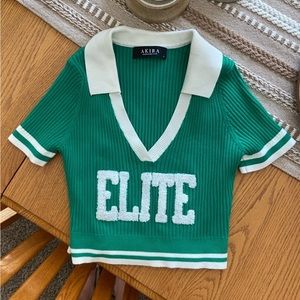 NWT Cheerleader Top AKIRA